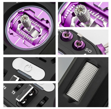 HR1020 HelloRadio V16 MAX 2,4GHz - 4in1 LBT Mode 2 Fernsteuerung lila