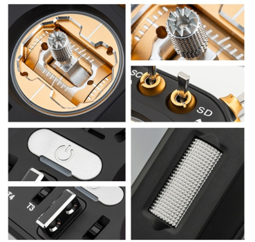 HR1022 HelloRadio V16 MAX 2,4GHz - 4in1 LBT Mode 2 Fernsteuerung gold