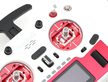 HR1047 HelloRadio V14 MAX OLED 2,4GHz - 4in1 LBT M2 Fernsteuerung weiß, rot