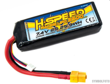 HSPLI015 Lipo/Car 7,4/3500 H-Speed MM! XT60/XH