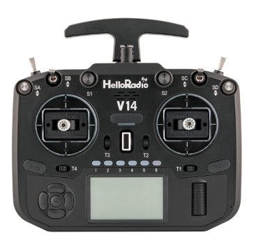 HR1026 HelloRadio V14-Pro ELRS! LBT schwarz M2