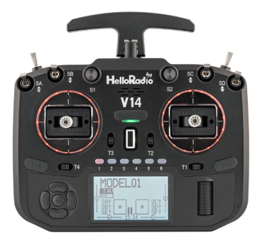 HR1026 HelloRadio V14-Pro ELRS! LBT schwarz M2
