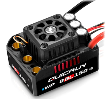 30109003 Hobbywing QuicRun WP8BL150 G2 Brushless Regler 150A 3-6s für 1:8