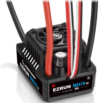 HW38020346 Hobbywing Ezrun MAX10 G2 80A Combo mit 3652SD-3300kV 3,175 Welle