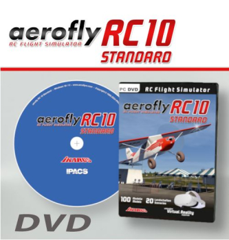 3092040 Flugsimulator aeroflyRC10 STANDARD (DVD für Win)