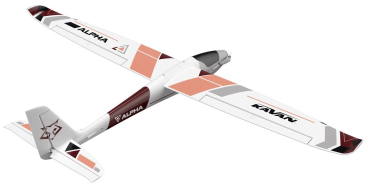 KAV02.8076V2 ALPHA V2 1,5m E-Segler ARF Rot