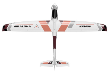 KAV02.8076V2 ALPHA V2 1,5m E-Segler ARF Rot