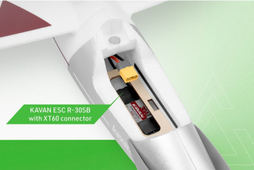 KAV02.8076V2 ALPHA V2 1,5m E-Segler ARF Rot