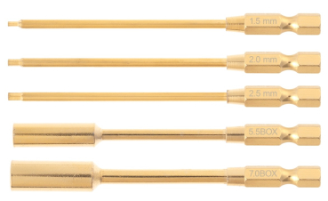 KAV66.780 Bitsatz Innensechskant- + Steckschlüssel Kavan 5tlg.