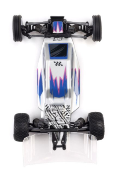 LOS00007T2 Losi MICRO-B Buggy 1:24 RTR Silber