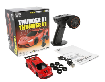 MD12121 1:40 THUNDER-V1 Rot RTR