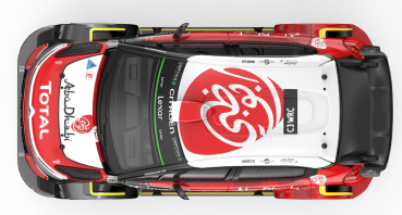MX-7303 MJX Hyper GO 7303 1/7 Citroen C3 WRC 4WD