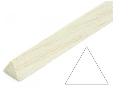 15161 Balsa-Dreikantleiste 10x10x10mm 1m
