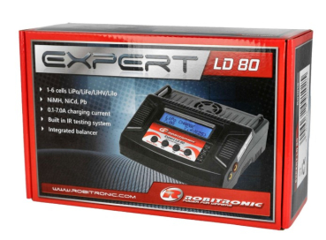 R01015 Expert LD 80 V2 Ladegerät LiPo 1-6s 7A 80W