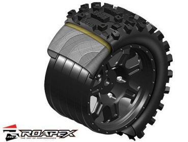 RXR7001-X Reifen/F. 1:5 + 1:6 Roapex/Belted TRIGGER X-Maxx
