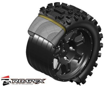 RXR2007-B2 Reifen/F 1:10 Roapex Belted ST-RHYTM OS