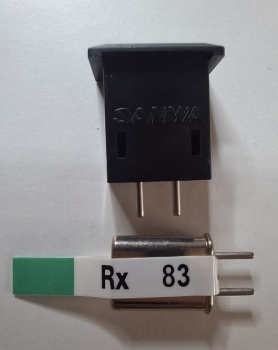 13842 Quarzpaar Kanal 83/AM 40MHz SANWA