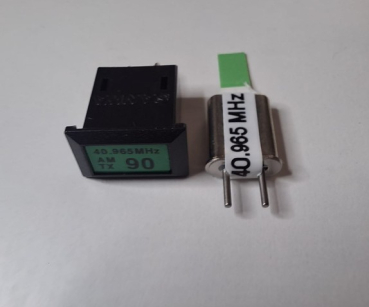 13849 Quarzpaar Kanal 90/AM 40MHz SANWA