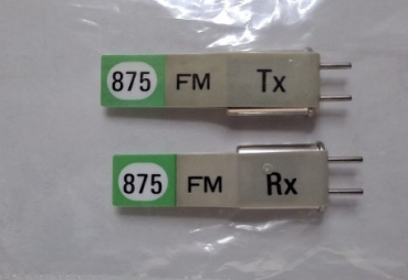 13866 Quarzpaar Kanal 85/FM 40MHz SANWA 40.875MHz Kanal 85