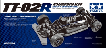 47326 1:10 RC TT-02R Chassis Kit