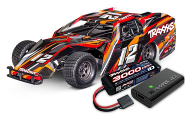 TRX104354-74-ORNG Slash Modified BL-2S orange 1/10 Dirt Oval Racer RTR