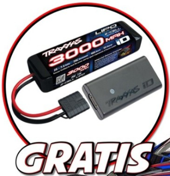 TRX104354-74-GRN Slash Modified BL-2S grün 1/10 Dirt Oval Racer RTR