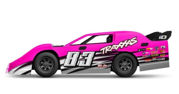 TRX104364-74-PINK Slash Modified BL-2S Pink 1/10 Dirt Oval Racer RTR Brushless
