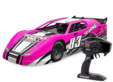 TRX104364-74-PINK Slash Modified BL-2S Pink 1/10 Dirt Oval Racer RTR Brushless