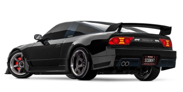 TRX105237-4-BLK 4-TEC Nissan 240SX schwarz 1/10 Drift RTR Brushed