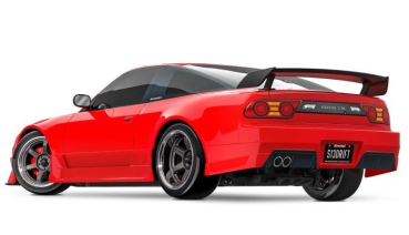 TRX105237-4-RED 4-TEC Nissan 240SX rot 1/10 Drift RTR Brushed