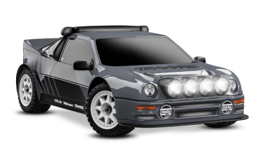 TRX108046-1-GRAY MINI-Rally VXL-Power 4x4 grau Ford RS200 RTR Brushless