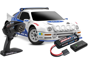 TRX108046-1-WHT MINI-Rally VXL-Power 4x4 blau Ford RS200 RTR Brushless