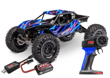 TRX120074-1-BLUE TXC-4M Extreme Crawler 1/18 RTR blau Brushless
