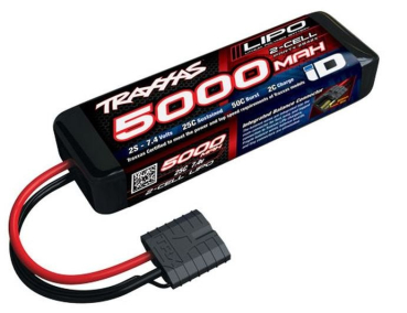TRX2842X LiPo 5000mAh 7,4V 2s 25C TRAXXAS mit iD-Stecker