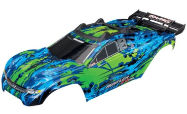 TRX6717G Karosse TRX Rustler4x4 Clipless -Grün-