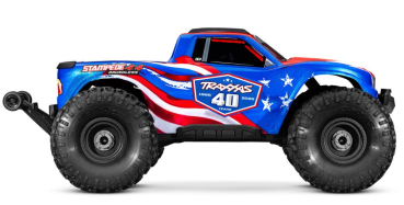TRX67454-4-40TH Stampede 1/10 4x4 Stadium-Truck 40TH Edition RTR VX3 Brushless, HD