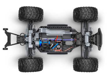 TRX67454-4-40TH Stampede 1/10 4x4 Stadium-Truck 40TH Edition RTR VX3 Brushless, HD