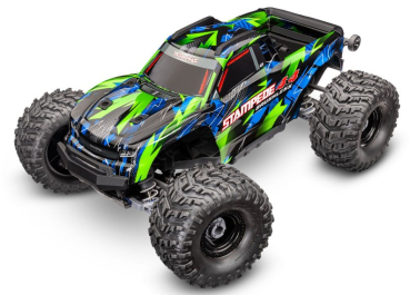 TRX67454-4-GRN Stampede 1/10 4x4 Stadium-Truck grün RTR VX3 Brushless, HD