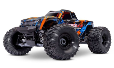 TRX67454-4-ORNG Stampede 1/10 4x4 Stadium-Truck orange RTR VX3 Brushless, HD