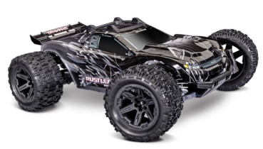 TRX67464-4-BLK Rustler 1/10 4x4 Stadium-Truck schwarz RTR VX3