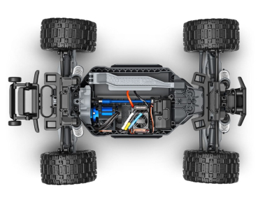 TRX67464-4-GRN Rustler 1/10 4x4 Stadium-Truck grün RTR VX3