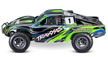TRX68154-4 SLASH 4X4 GRÜN 1/10 SHORT-COURSE RTR BL-2S BRUSHLESS