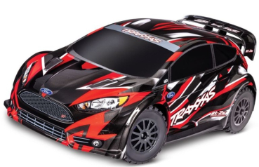 TRX74154-4RED TRAXXAS 1/10 Ford Fiesta ST 4x4 Brushless BL-2S Rally RTR