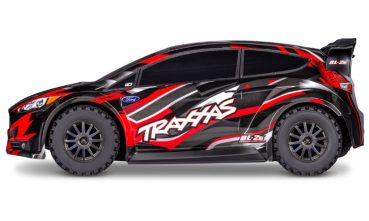 TRX74154-4RED TRAXXAS 1/10 Ford Fiesta ST 4x4 Brushless BL-2S Rally RTR