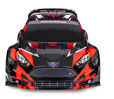 TRX74154-4RED TRAXXAS 1/10 Ford Fiesta ST 4x4 Brushless BL-2S Rally RTR