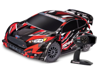 TRX74154-4RED TRAXXAS 1/10 Ford Fiesta ST 4x4 Brushless BL-2S Rally RTR