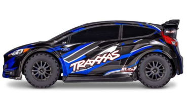 TRX74154-4BLUE TRAXXAS 1/10 Ford Fiesta ST 4x4 Brushless BL-2S Rally RTR