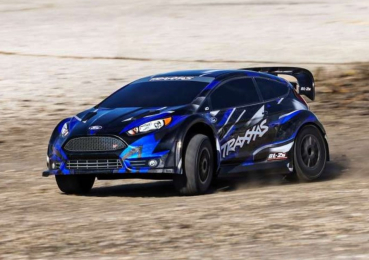 TRX74154-4BLUE TRAXXAS 1/10 Ford Fiesta ST 4x4 Brushless BL-2S Rally RTR