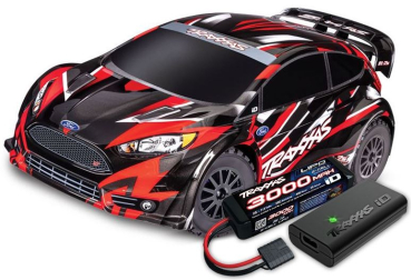 TRX74154-4 FORD FIESTA ST Rally 4x4 BL2S (in rot oder blau)