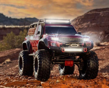 TRX82044-4RED TRAXXAS TRX-4 Sport High Trail Edition grau